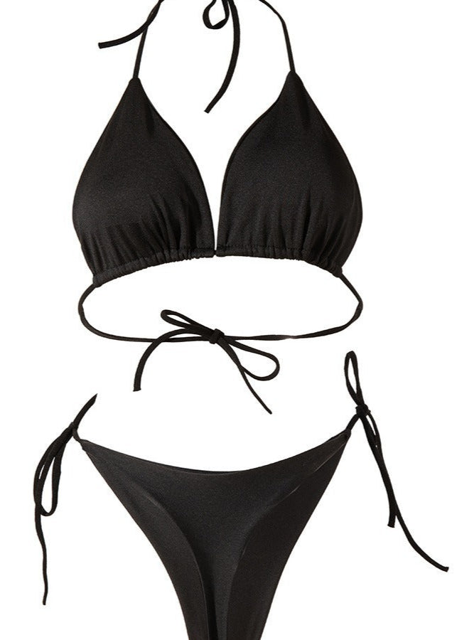 Lace-up Bikini